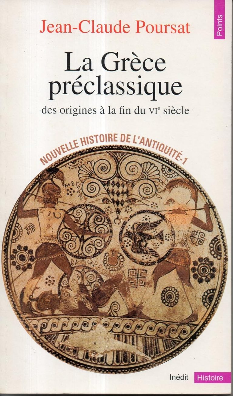 La Grèce préclassique, Nouvelle histoire de l’Antiquité