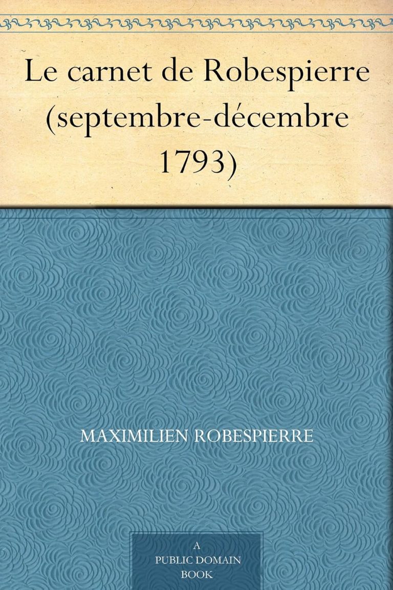 Le carnet de Robespierre